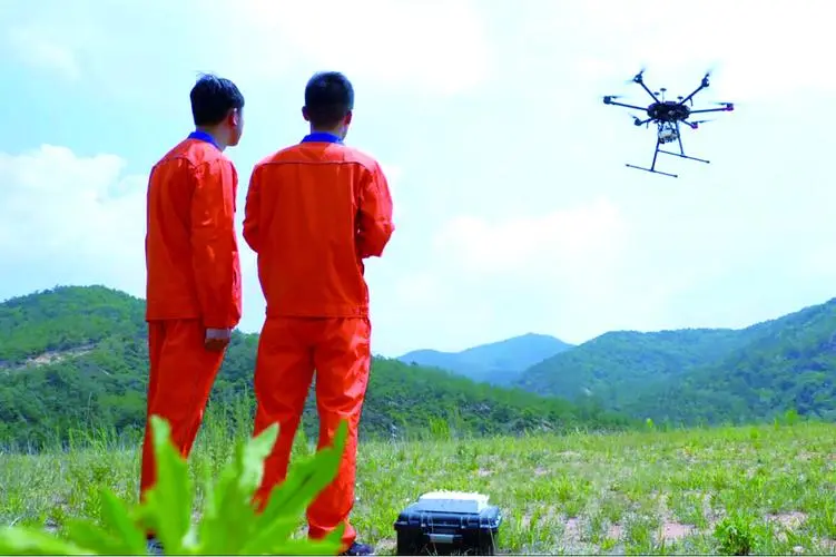 栖霞无人机倾斜摄影巡检拍摄